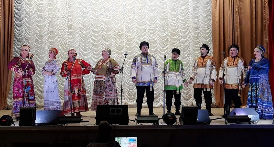 Народный ансамбль «Русь» из Орехово-Зуева выступил на концерте в рамках проекта «Подмосковный АРТ-визит»